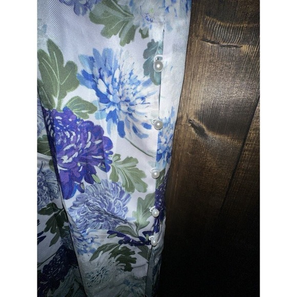 Sam Edelman Womens Floral Print Midi Dress Size XS Flowy, Romantic, Soft, Sexy - Picture 12 of 16